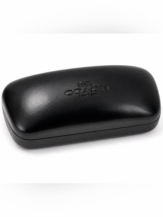 Coach Accessories - Coach New York Black Hard Shell Clamshell Eyeglass Sunglass Case